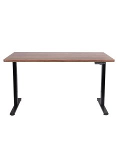 biurko z regulacja wysokosci alto 100 black 120 cm