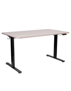 biurko z regulacja wysokosci alto 100 black 120 cm