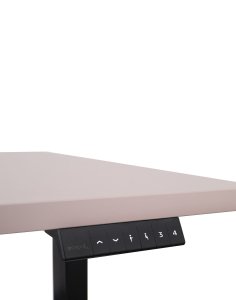 biurko z regulacja wysokosci alto 100 black 120 cm