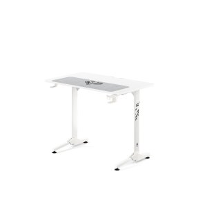 Biurko gamingowe z uchwytem na słuchawki i kubek białe, 100 cm: Diablo X-Mate 1000 2