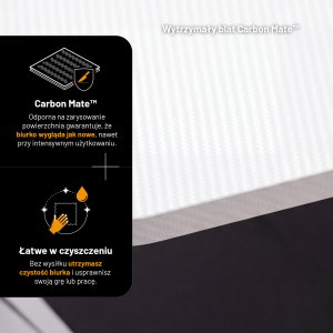 Biurko gamingowe z uchwytem na słuchawki i kubek białe, 100 cm: Diablo X-Mate 1000 4