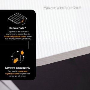 Biurko gamingowe z uchwytem na słuchawki i kubek białe, 140 cm: Diablo X-Mate 1400 8