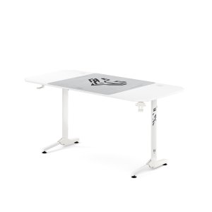 Biurko gamingowe z uchwytem na słuchawki i kubek białe, 160 cm: Diablo X-Mate 1600 2
