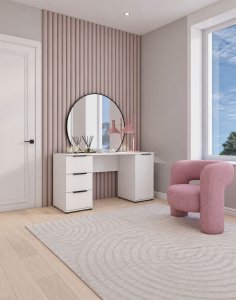Biurko Tivo 160 cm białe