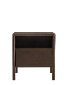 szafka nocna blair (ns01), 50 cm, przydymiony dąb