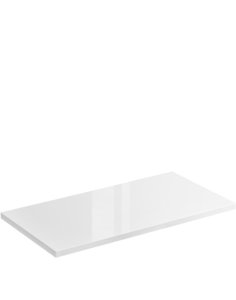 Blat łazienkowy 60 cm biały połysk (CAPRI WHITE 890 FSC) (3150) - OUTLET