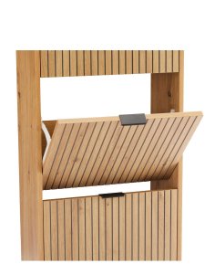 szafka na buty claro 01, dąb artisan, lamele