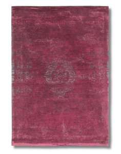czerwony dywan vintage medlaion