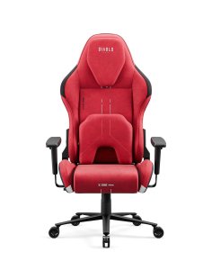czerwony fotel gamingowy, diablo, prime
