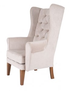 Fotel Uszak Chesterfield