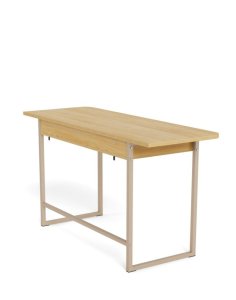 nowoczesna konsola z półkami darlington 140 cm (0000111230)