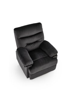 fotel rozkładany z funkcją relax drager, czarny