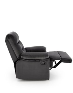 fotel rozkładany z funkcją relax drager, czarny
