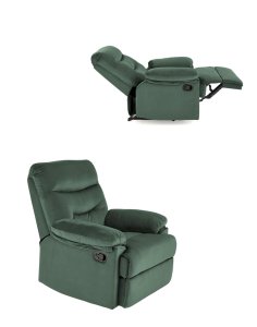fotel rozkładany z funkcją relax drager, zielony