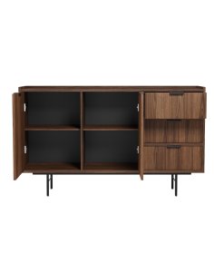 komoda edison 2d3s brown warmia walnut