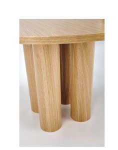 stół okrągły elefante 120 cm, dąb naturalny