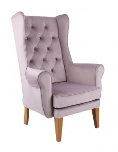 Fotel Uszak Chesterfield