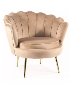 fotel camellia bez