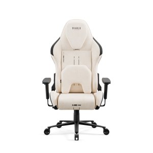 Fotel gamingowy beżowy z chłodzącym siedziskiem, Normal Size: Diablo X-One Prime Desert Storm 2