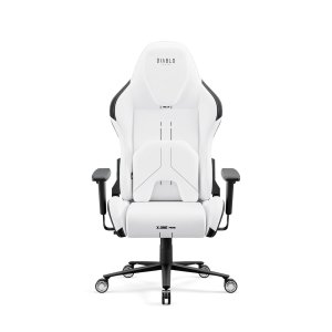 Fotel gamingowy biały z chłodzącym siedziskiem, Normal Size: Diablo X-One Prime Ghosted White 2
