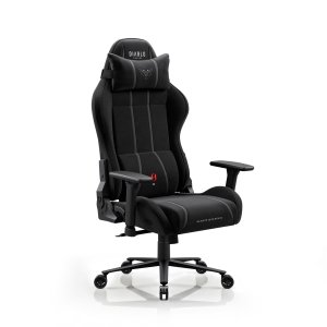 Fotel gamingowy materiałowy czarny Normal Size: Diablo X-One 2.0 Burned Black 1