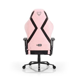 Fotel gamingowy materiałowy Normal Size, czarno-różowy: Diablo X-Horn 2.0 Akira Pink 13