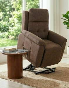 Fotel pionizujący elektryczny Morgan Raven 45 – cappuccino