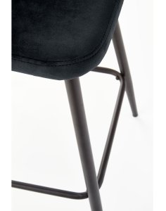 hoker do kuchni h96, czarny welwet