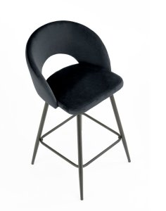 hoker do kuchni h96, czarny welwet
