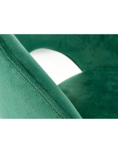 hoker do kuchni h96, zielony welwet