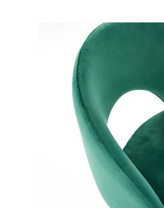 hoker do kuchni h96, zielony welwet