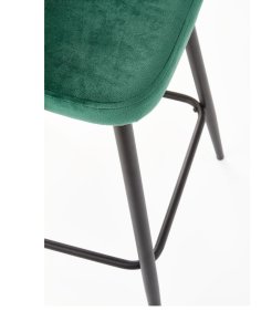 hoker do kuchni h96, zielony welwet