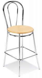 Hoker Tulipan wood Hocker (72 cm)