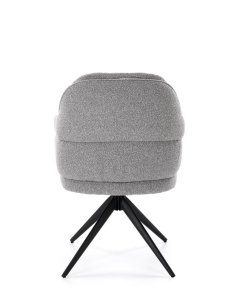 krzesło z funkcją obracania k570, boucle, szare