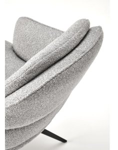 krzesło z funkcją obracania k570, boucle, szare
