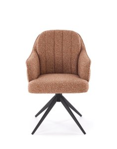 krzesło z funkcją obracania k570, boucle, rude