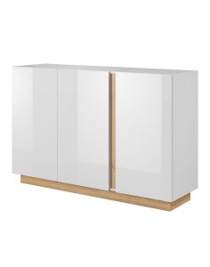 komoda do salonu biały połysk arco f