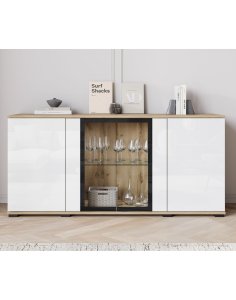 komoda-caro-sb154-wotan-bialy-polysk