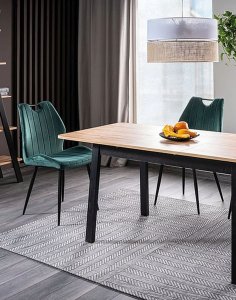 krzeslo arco velvet zielony
