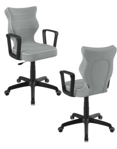 Krzesło młodzieżowe Entelo Norm, Czarna Podstawa, Rozmiar 5 (wzrost 146 - 176,5 cm)