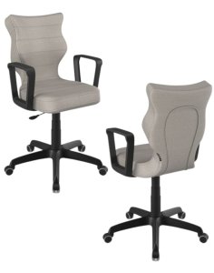 Krzesło młodzieżowe Entelo Norm, Czarna Podstawa, Rozmiar 6 (wzrost 159 - 188 cm)