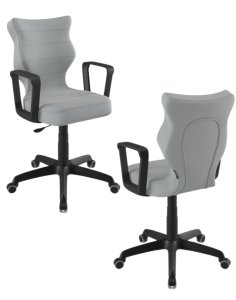 Krzesło młodzieżowe Entelo Norm, Czarna Podstawa, Rozmiar 6 (wzrost 159 - 188 cm)