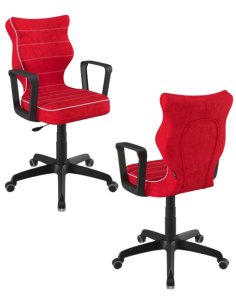 Krzesło młodzieżowe Entelo Norm, Czarna Podstawa, Rozmiar 6 (wzrost 159 - 188 cm)
