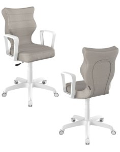 Krzesło młodzieżowe Entelo Norm, Biała Podstawa, Rozmiar 5 (wzrost 146 - 176,5 cm)