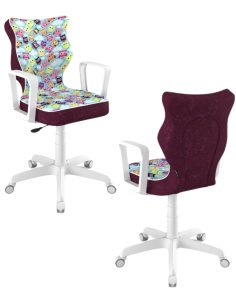 Krzesło młodzieżowe Entelo Norm, Biała Podstawa, Rozmiar 5 (wzrost 146 - 176,5 cm)