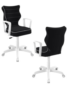 Krzesło młodzieżowe Entelo Norm, Biała Podstawa, Rozmiar 6 (wzrost 159 - 188 cm)