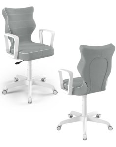 Krzesło młodzieżowe Entelo Norm, Biała Podstawa, Rozmiar 6 (wzrost 159 - 188 cm)