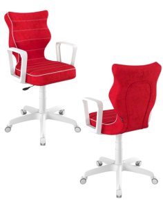 Krzesło młodzieżowe Entelo Norm, Biała Podstawa, Rozmiar 6 (wzrost 159 - 188 cm)