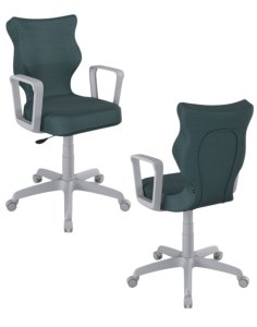 Krzesło młodzieżowe Entelo Norm, Szara Podstawa, Rozmiar 5 (wzrost 146 - 176,5 cm)