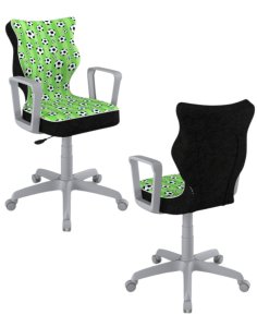 Krzesło młodzieżowe Entelo Norm, Szara Podstawa, Rozmiar 5 (wzrost 146 - 176,5 cm)